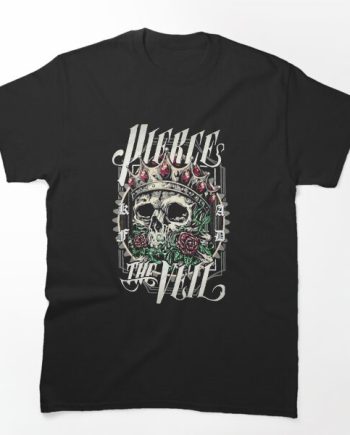 Pierce The Veil Crown Skull Graphic T-Shirt