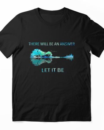 Let It Be Guitar Graphic T-Shirt