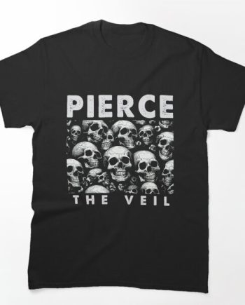 Pierce The Veil Skull Collage T-Shirt