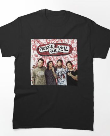 Pierce The Veil Band Photo Graphic T-Shirt