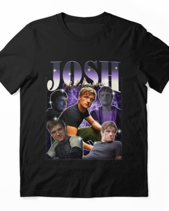 Vintage Josh Hutcherson Collage Graphic T-Shirt