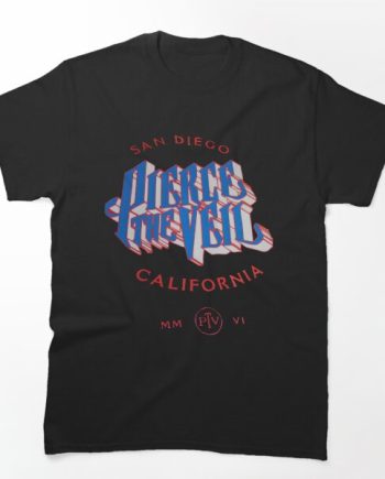 Pierce The Veil California Graphic T-Shirt