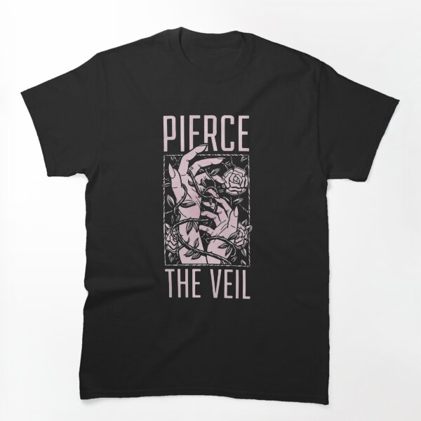 Pierce The Veil Floral Hands Graphic T-Shirt