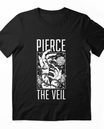 Pierce The Veil Floral Hands Graphic T-Shirt