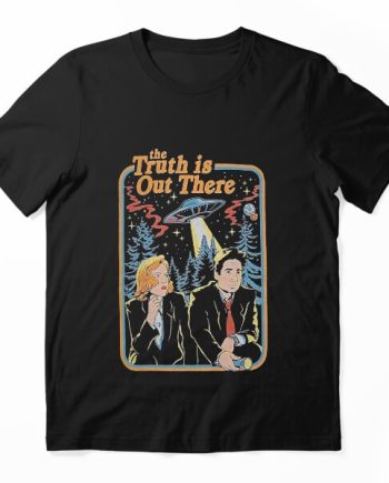 Retro Sci-Fi Truth Graphic T-Shirt