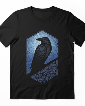 Celtic Raven Norse Graphic T-Shirt