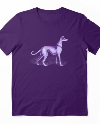 Elegant Greyhound Art Graphic T-Shirt